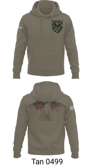 Hoodie, 3./HSchRgt1, Army, Teamtime, Team time, sublimation, custom sports apparel, team uniforms, spirit wear, spiritwear, sports uniforms, custom shirts, team store, custom team store, fundraiser sports, apparel fundraiser
