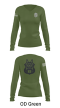 Sherwood Foresters 95108079 Women's Long Sleeve V-neck Shirt - 57