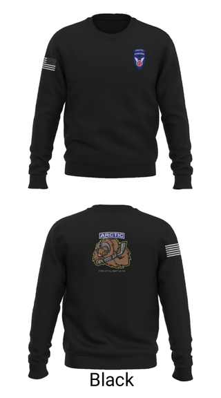 Crew Neck Sweatshirt, 539th CTC(L), Army, Teamtime, Team time, sublimation, custom sports apparel, team uniforms, spirit wear, spiritwear, sports uniforms, custom shirts, team store, custom team store, fundraiser sports, apparel fundraiser
