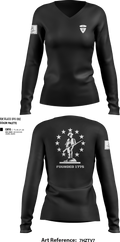 2nd Company Governor's Foot Guard 46086326 Women's Long Sleeve V-neck Shirt - 27