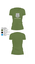 Co-op City Police Department 96634913 Women's Short Sleeve V-neck Shirt - 42