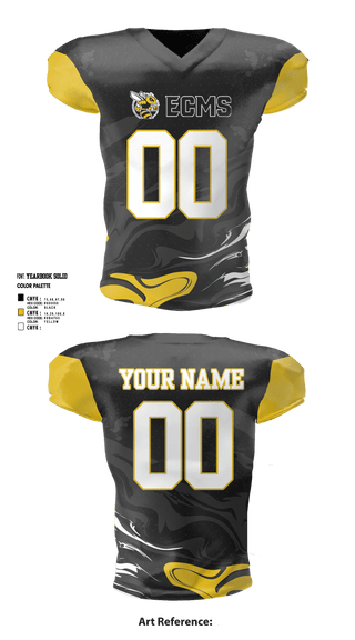 Football Jersey, Elizabeth City Middle School Football, Football, Teamtime, Team time, sublimation, custom sports apparel, team uniforms, spirit wear, spiritwear, sports uniforms, custom shirts, team store, custom team store, fundraiser sports, apparel fundraiser