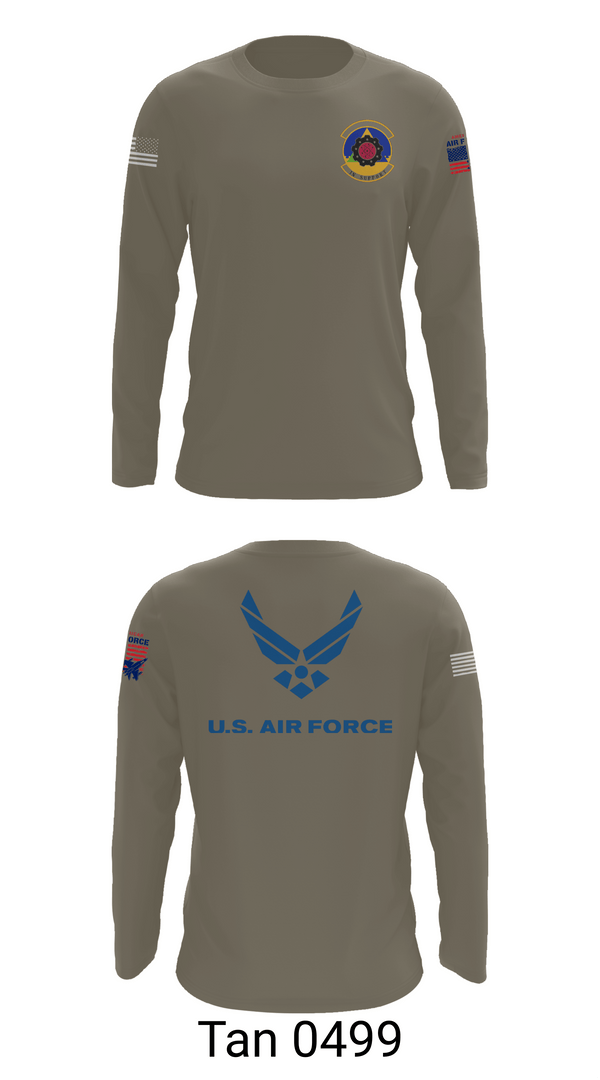 Long Sleeve Performance Shirt, 4th Component Maintenance Squadron, , Teamtime, Team time, sublimation, custom sports apparel, team uniforms, spirit wear, spiritwear, sports uniforms, custom shirts, team store, custom team store, fundraiser sports, apparel fundraiser