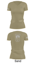 C CO 1-102 81634462 Women's Short Sleeve V-neck Shirt - 88
