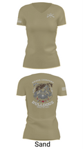 B/3-34 Bulldogs 76121406 Women's Short Sleeve V-neck Shirt - 88