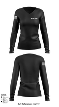 NR JUIC TEXAS 2052729 Women's Long Sleeve V-neck Shirt - 113
