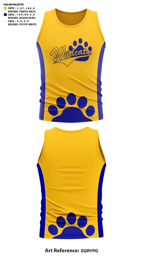 Tank Top, Richwoods Middle School Cheer, Cheer, Teamtime, Team time, sublimation, custom sports apparel, team uniforms, spirit wear, spiritwear, sports uniforms, custom shirts, team store, custom team store, fundraiser sports, apparel fundraiser