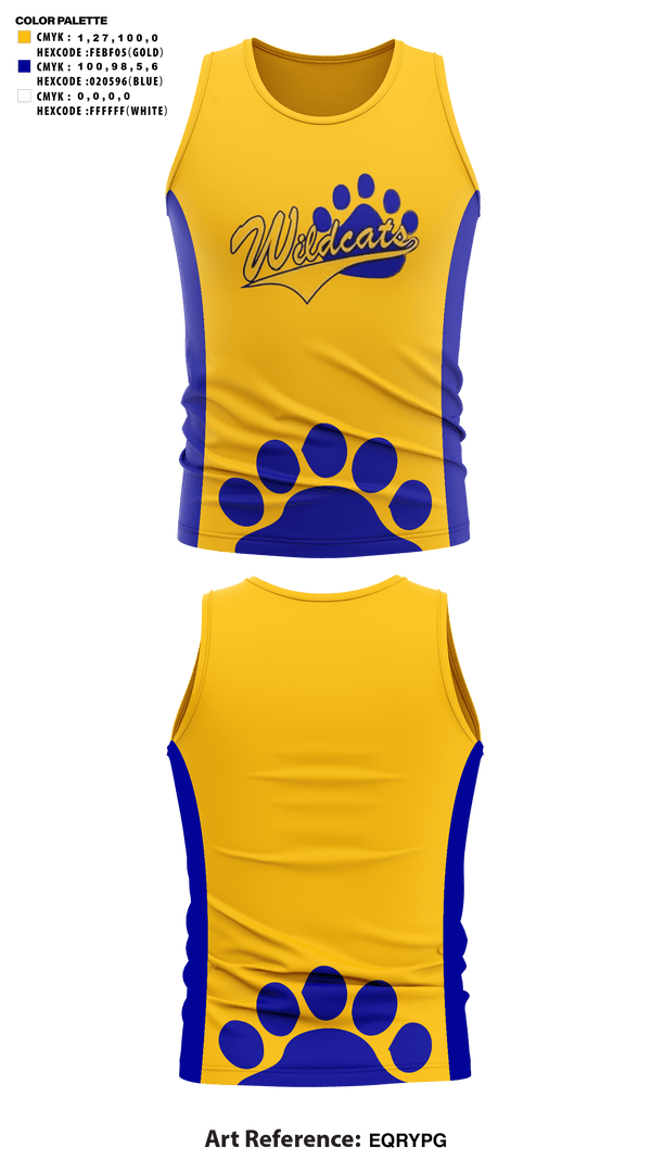 Tank Top, Richwoods Middle School Cheer, Cheer, Teamtime, Team time, sublimation, custom sports apparel, team uniforms, spirit wear, spiritwear, sports uniforms, custom shirts, team store, custom team store, fundraiser sports, apparel fundraiser