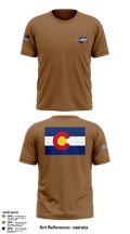 USS Colorado 62419768 Short Sleeve Performance Shirt - 2