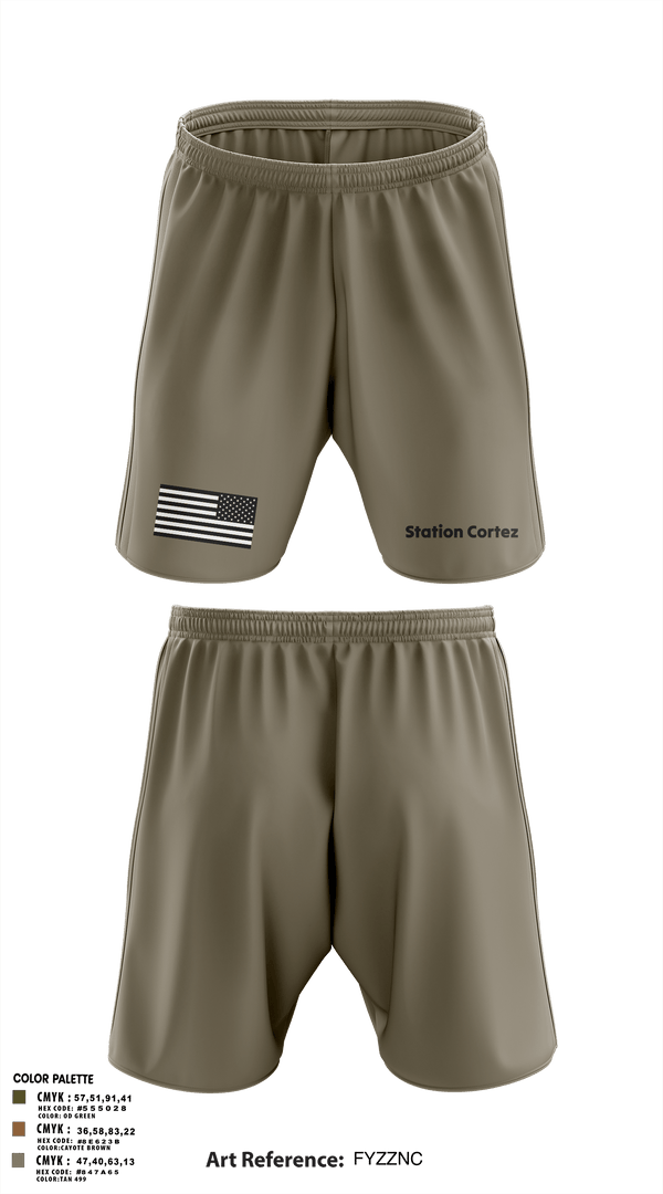 Athletic Shorts With Pockets, Station Cortez, Coast Guard, Teamtime, Team time, sublimation, custom sports apparel, team uniforms, spirit wear, spiritwear, sports uniforms, custom shirts, team store, custom team store, fundraiser sports, apparel fundraiser