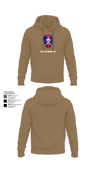 Hoodie, OST COLUMBUS, OH, Marines, Teamtime, Team time, sublimation, custom sports apparel, team uniforms, spirit wear, spiritwear, sports uniforms, custom shirts, team store, custom team store, fundraiser sports, apparel fundraiser