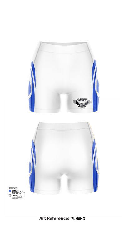 La Center Middle School Volleyball 28630738 Women's Shorts - 120