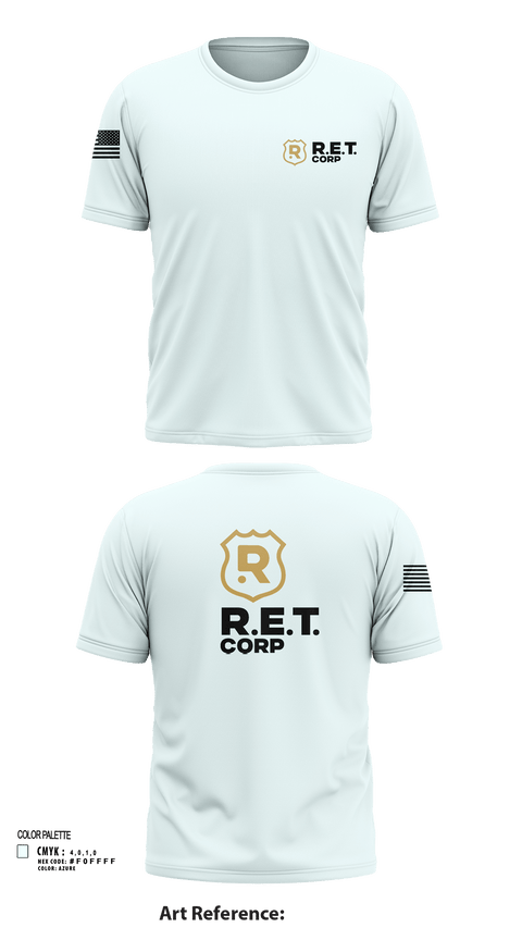 Short Sleeve Performance Shirt, RET CORP, Police, Teamtime, Team time, sublimation, custom sports apparel, team uniforms, spirit wear, spiritwear, sports uniforms, custom shirts, team store, custom team store, fundraiser sports, apparel fundraiser