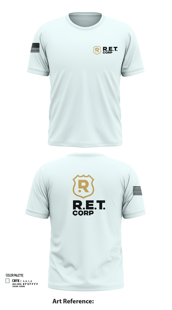 Short Sleeve Performance Shirt, RET CORP, Police, Teamtime, Team time, sublimation, custom sports apparel, team uniforms, spirit wear, spiritwear, sports uniforms, custom shirts, team store, custom team store, fundraiser sports, apparel fundraiser