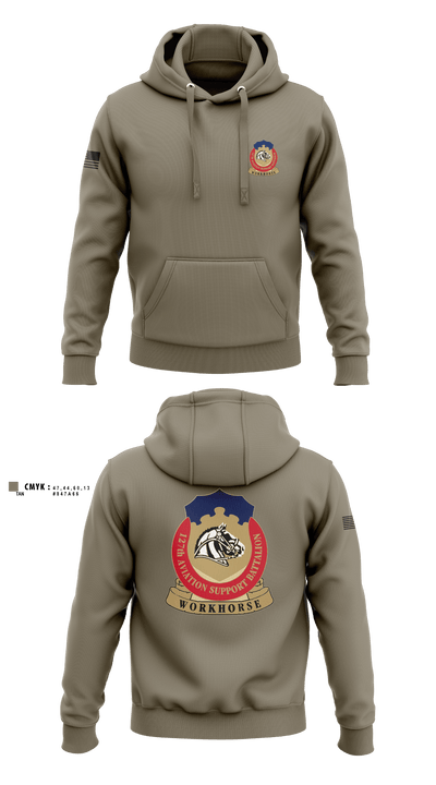 127th ASB WORKHORSE 79378829 Hoodie - 2