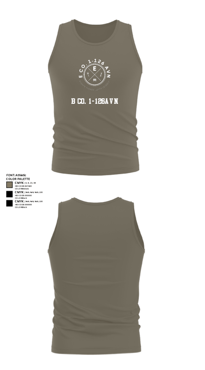 B Co. 1-126AVN 81837658 Tank Top - 79