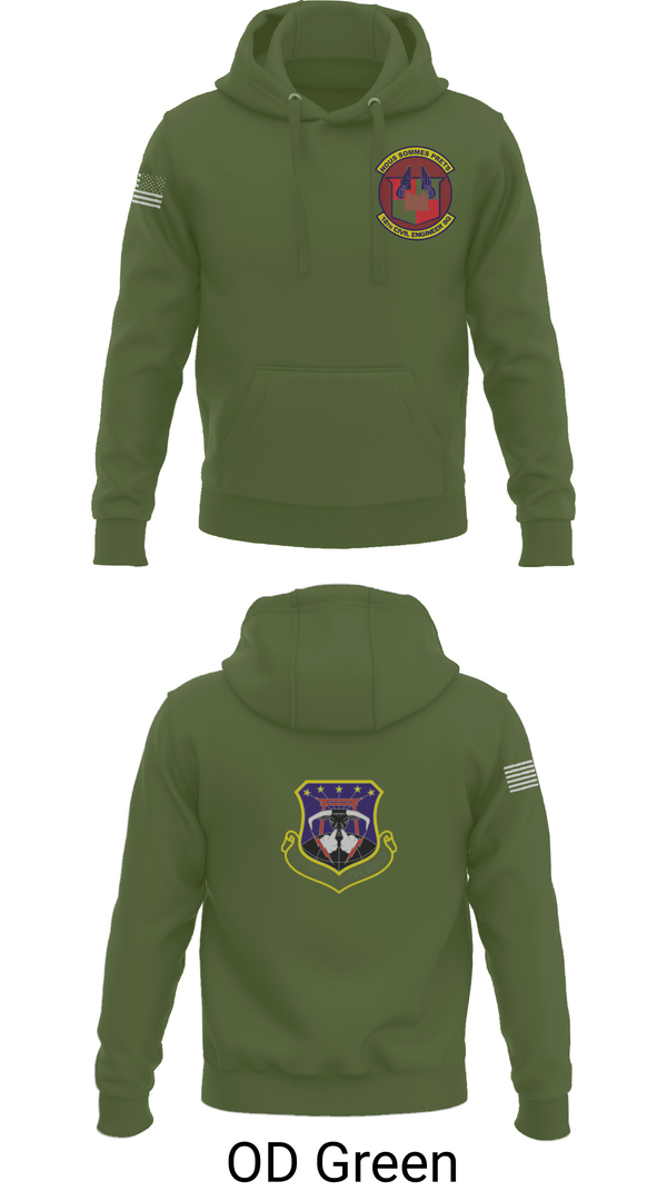 Hoodie, 18th Civil Engineer Sq, Air Force, Teamtime, Team time, sublimation, custom sports apparel, team uniforms, spirit wear, spiritwear, sports uniforms, custom shirts, team store, custom team store, fundraiser sports, apparel fundraiser