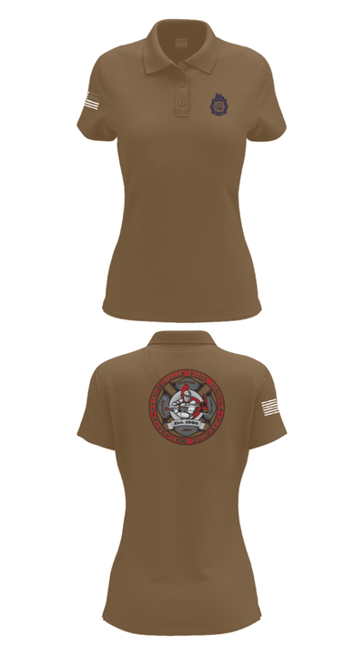GFR Station 3 95444418 Women's Short Sleeve Performance Polo  - 15