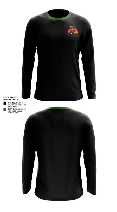 Al Tacos Locos 95023121 Long Sleeve Performance Shirt 1