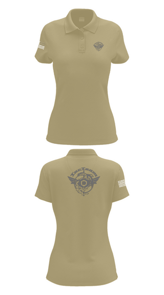 Womens Short Sleeve Performance Polo, TacTeam, Army, Teamtime, Team time, sublimation, custom sports apparel, team uniforms, spirit wear, spiritwear, sports uniforms, custom shirts, team store, custom team store, fundraiser sports, apparel fundraiser