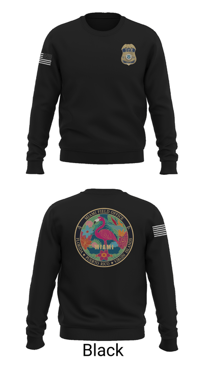 Criminal Apprehension Program 50109474 Crew Neck Sweatshirt - 24