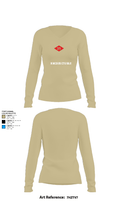 NMCB 25 CTG 56.2 1038255 Women's Long Sleeve V-neck Shirt - 78