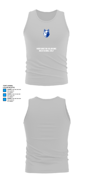 Tank Top, Worthington Kilbourne High School Golf, Golf, Teamtime, Team time, sublimation, custom sports apparel, team uniforms, spirit wear, spiritwear, sports uniforms, custom shirts, team store, custom team store, fundraiser sports, apparel fundraiser