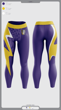 Jacksonville College Cross Country 48639105 Womens Leggings - 4