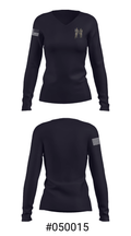 Triple deuce 34818606 Women's Long Sleeve V-neck Shirt - 29