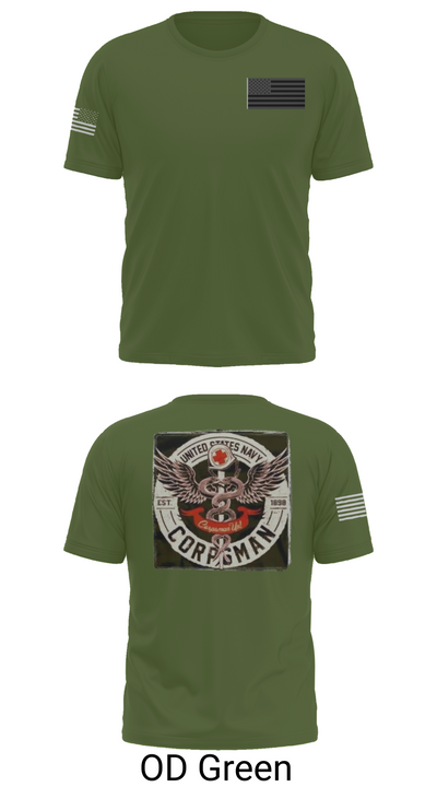 Hospital Corpsman 483709 Short Sleeve Performance Shirt - 53