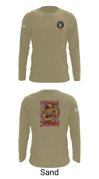 Transactional Service Center Yokosuka 4835947 Long Sleeve Performance Shirt - 82