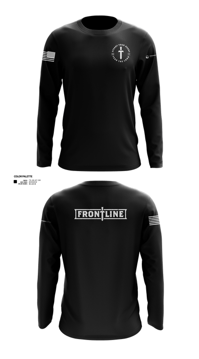 Friends Baptist Church 38718112 Long Sleeve Performance Shirt 70