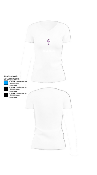 Women's Short Sleeve Vneck Shirt, Jellyfam, Men's Basketball, Teamtime, Team time, sublimation, custom sports apparel, team uniforms, spirit wear, spiritwear, sports uniforms, custom shirts, team store, custom team store, fundraiser sports, apparel fundraiser