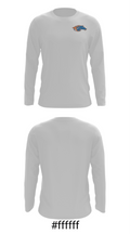 Sheyenne High School Tennis 8735704 Long Sleeve Performance Shirt - 18