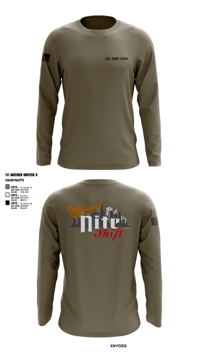 Air Station Miami 95646017 Long Sleeve Performance Shirt 6