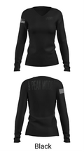 Flex fitting 91852503 Women's Long Sleeve V-neck Shirt - 35