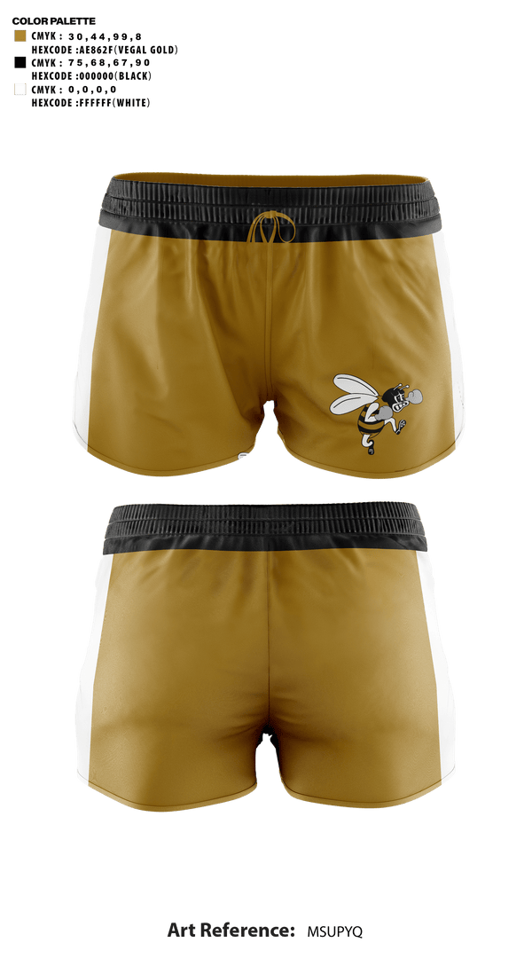 Womens Shorts, Cleburne High School Cheer, Cheer, Teamtime, Team time, sublimation, custom sports apparel, team uniforms, spirit wear, spiritwear, sports uniforms, custom shirts, team store, custom team store, fundraiser sports, apparel fundraiser