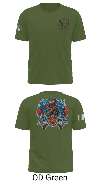 Golden Fire Dept. 85481633 Short Sleeve Performance Shirt - 56