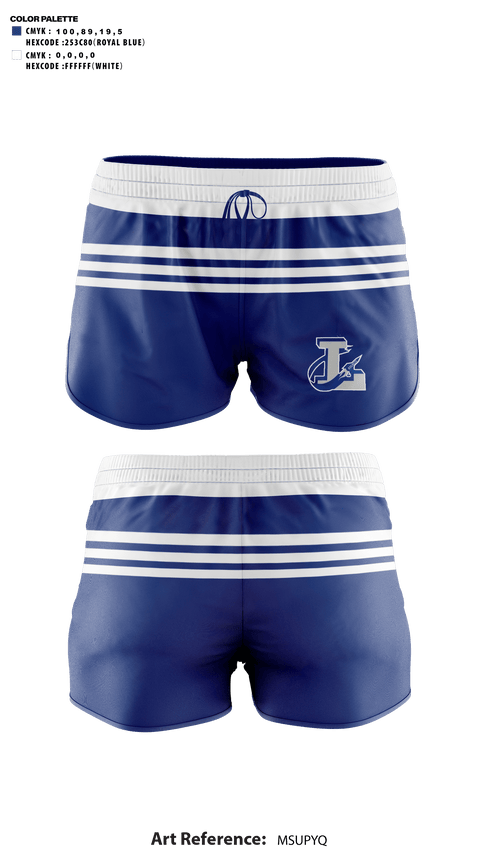 Womens Shorts, Limestone Community High School Cheer, Cheer, Teamtime, Team time, sublimation, custom sports apparel, team uniforms, spirit wear, spiritwear, sports uniforms, custom shirts, team store, custom team store, fundraiser sports, apparel fundraiser