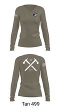 C Co 92nd CA 93661322 Women's Long Sleeve V-neck Shirt - 19