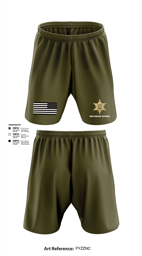 Athletic Shorts With Pockets, DCSO 2nd Squad, Police, Teamtime, Team time, sublimation, custom sports apparel, team uniforms, spirit wear, spiritwear, sports uniforms, custom shirts, team store, custom team store, fundraiser sports, apparel fundraiser