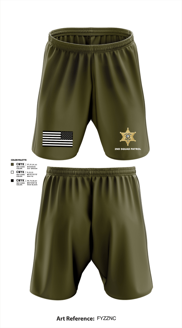 Athletic Shorts With Pockets, DCSO 2nd Squad, Police, Teamtime, Team time, sublimation, custom sports apparel, team uniforms, spirit wear, spiritwear, sports uniforms, custom shirts, team store, custom team store, fundraiser sports, apparel fundraiser