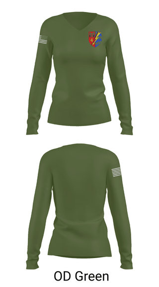 Womens Long Sleeve Vneck Shirt, Fernmeldebataillon 4, Army, Teamtime, Team time, sublimation, custom sports apparel, team uniforms, spirit wear, spiritwear, sports uniforms, custom shirts, team store, custom team store, fundraiser sports, apparel fundraiser