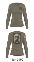 445 Chemical Company 3336887 Women's Long Sleeve V-neck Shirt - 73