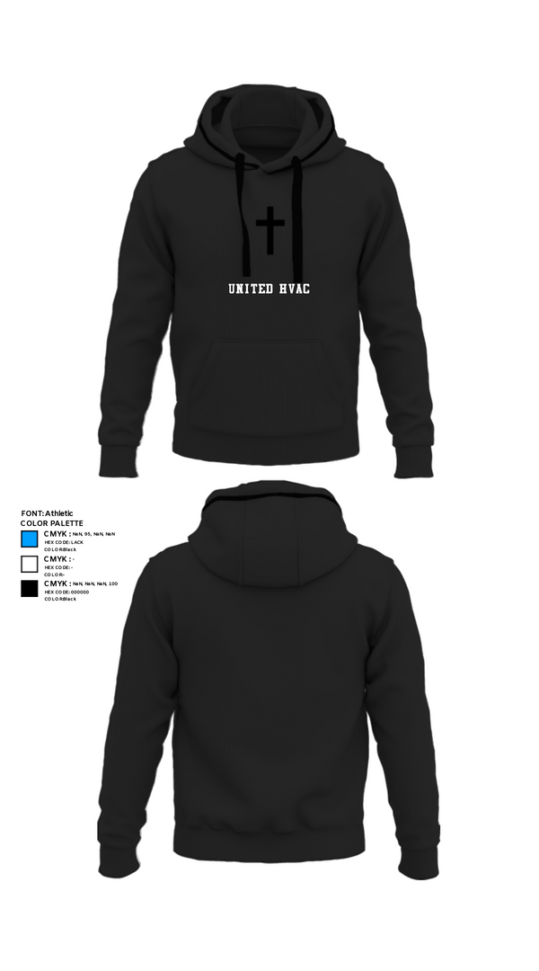 Hoodie, united hvac, , Teamtime, Team time, sublimation, custom sports apparel, team uniforms, spirit wear, spiritwear, sports uniforms, custom shirts, team store, custom team store, fundraiser sports, apparel fundraiser