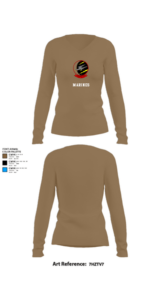 Women's Long Sleeve Vneck Shirt, VMMT-204, , Teamtime, Team time, sublimation, custom sports apparel, team uniforms, spirit wear, spiritwear, sports uniforms, custom shirts, team store, custom team store, fundraiser sports, apparel fundraiser