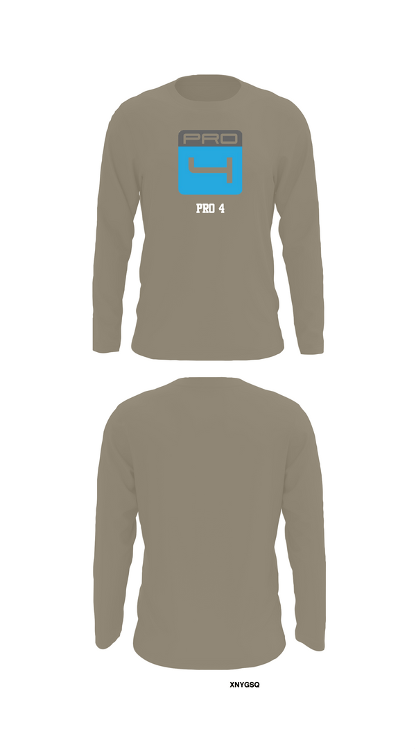Long Sleeve Performance Shirt, Pro 4, , Teamtime, Team time, sublimation, custom sports apparel, team uniforms, spirit wear, spiritwear, sports uniforms, custom shirts, team store, custom team store, fundraiser sports, apparel fundraiser