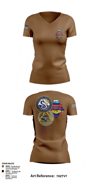 Womens Short Sleeve Vneck Shirt, Submarine Group 7 N4, Navy, Teamtime, Team time, sublimation, custom sports apparel, team uniforms, spirit wear, spiritwear, sports uniforms, custom shirts, team store, custom team store, fundraiser sports, apparel fundraiser