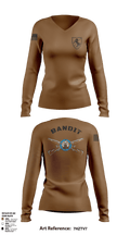 Bandit Troop 2.0 Women's Long Sleeve V-neck Shirt - 4