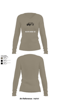 810th med co 30898387 Women's Long Sleeve V-neck Shirt - 62